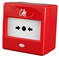 FA22 - Red Fire Manual PULSADOR DE Alarma Profesional DE Las FINANZAS Y DE COMBINACIÓN con Windows con LUZ LED